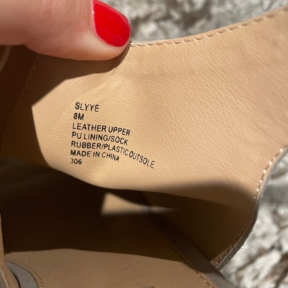 Steve Madden Slyye Open Toe Platform Block Heel 8 - Picture 8 of 12